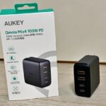 AUKEY Omnia Mix 4 100W レビュー | USB-C×2ポートUSB-A×2ポート搭載でもう充電に困らない!