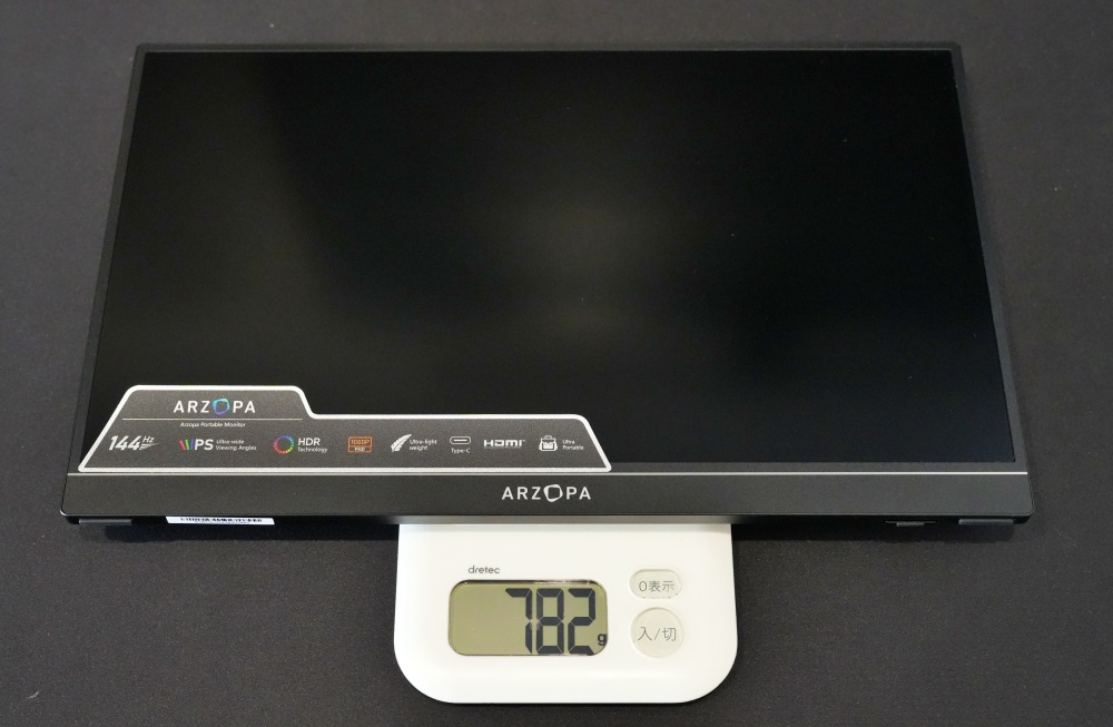 レビュー】ARZOPA Z1FC 16.1インチ 144Hz モバイルディスプレイ